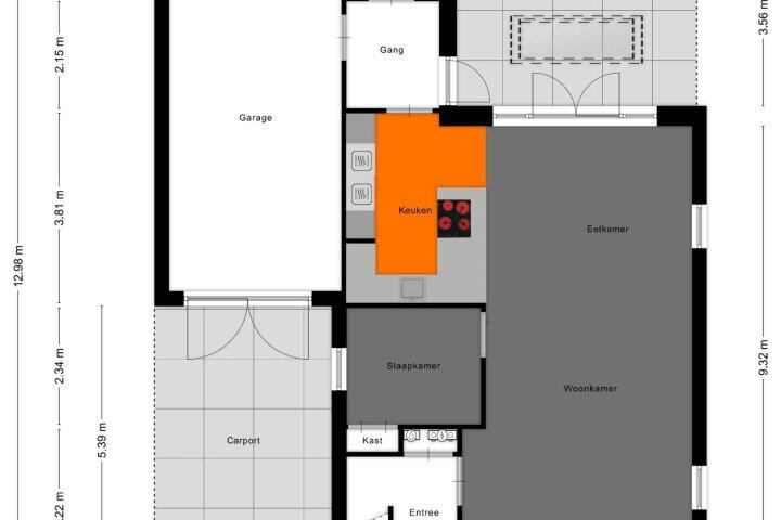 Plattegrond – de Speelman 27, Reusel