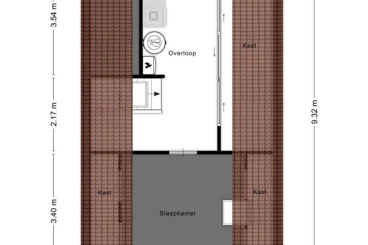 Plattegrond – de Speelman 27, Reusel