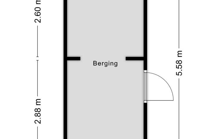 Plattegrond – De Stelling 12 18, Lelystad