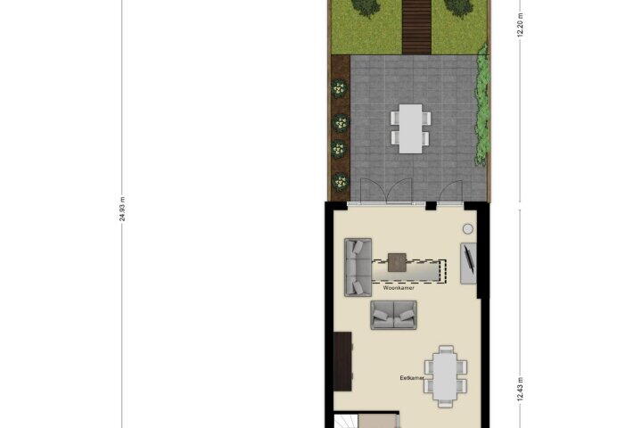 Plattegrond – De Ster 16, Wouw