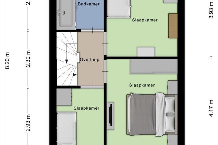 Plattegrond – De Ster 16, Wouw