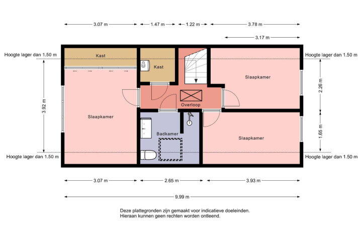 Plattegrond – de Stringen 27, Nieuwehorne