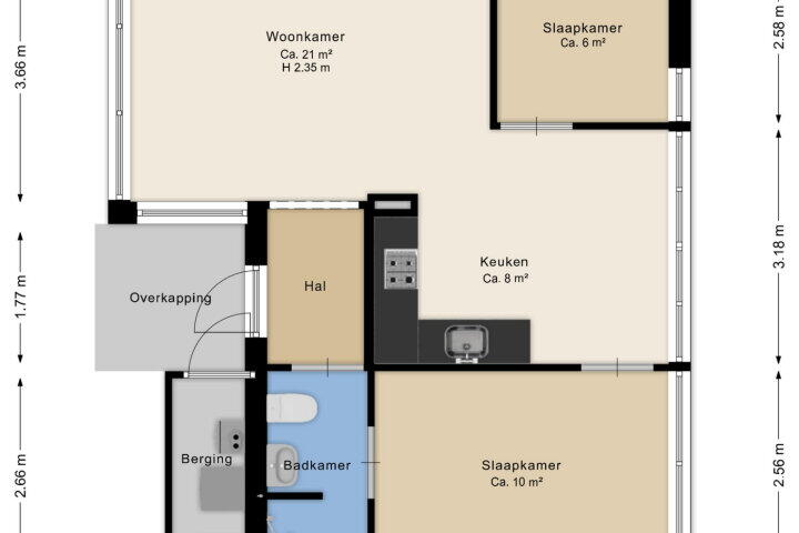 Plattegrond – De Tip 59, De Kiel