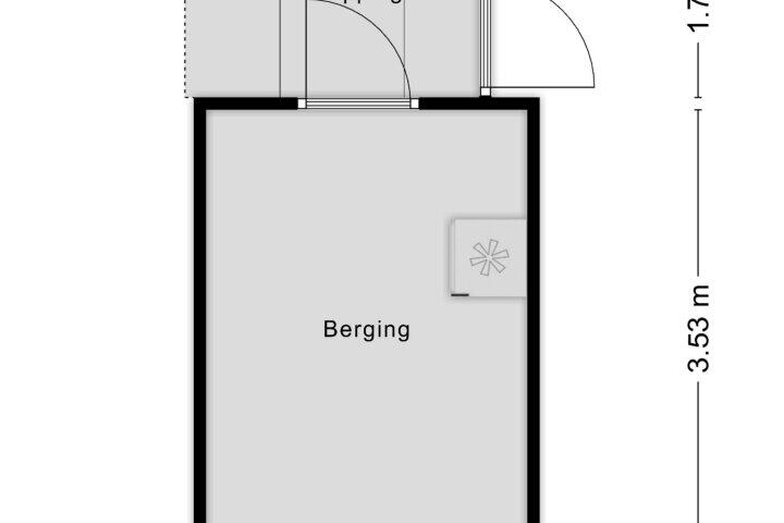 Plattegrond – de Voorstenkamp 1181, Nijmegen
