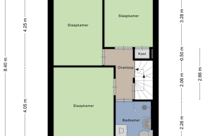 Plattegrond – de Voorstenkamp 1223, Nijmegen