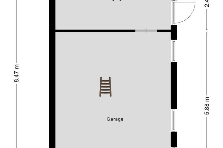 Plattegrond – De Waaij 1, Heumen