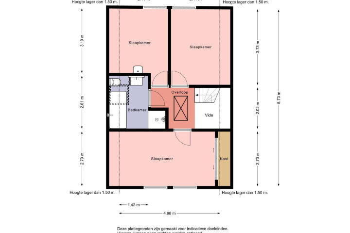 Plattegrond – De Weech 9, Luxwoude