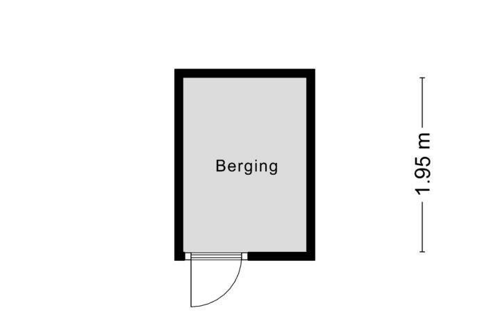 Plan – de Weem 5, Bergharen