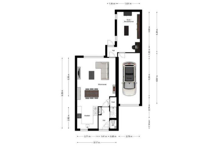 Plattegrond – De Wetterwille 200, Drachten