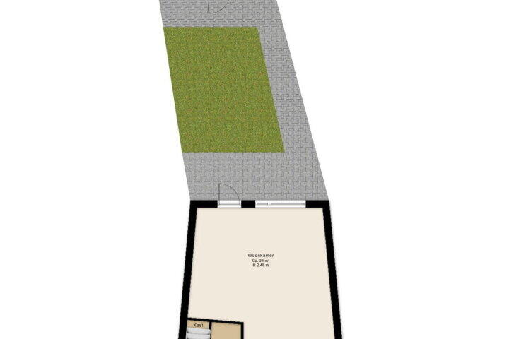 Plattegrond – Diamantstoep 20, Assen