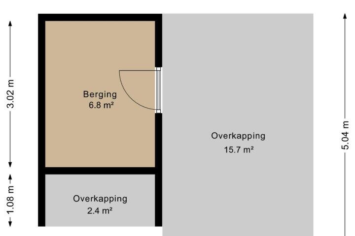 Plattegrond – Diamantstoep 21, Assen