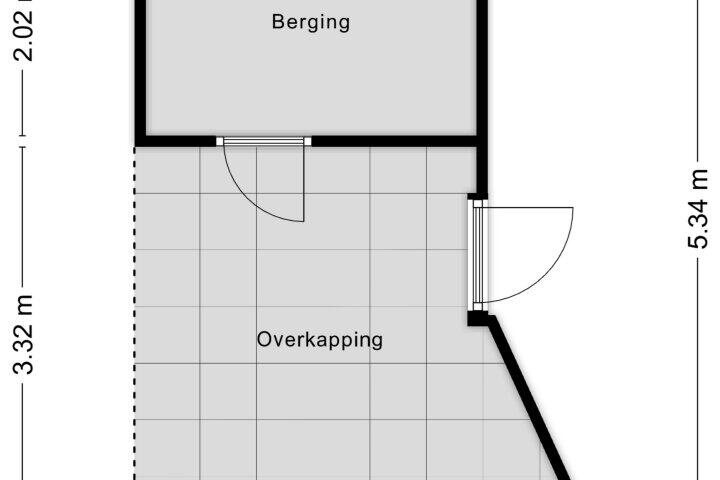 Plattegrond – Diemewei 4207, Wijchen