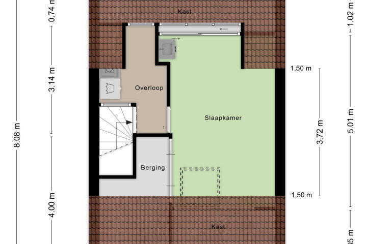 Plattegrond – Diemewei 4219, Wijchen