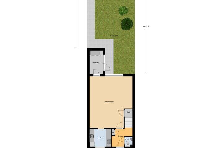 Plattegrond – Diemewei 4627, Wijchen