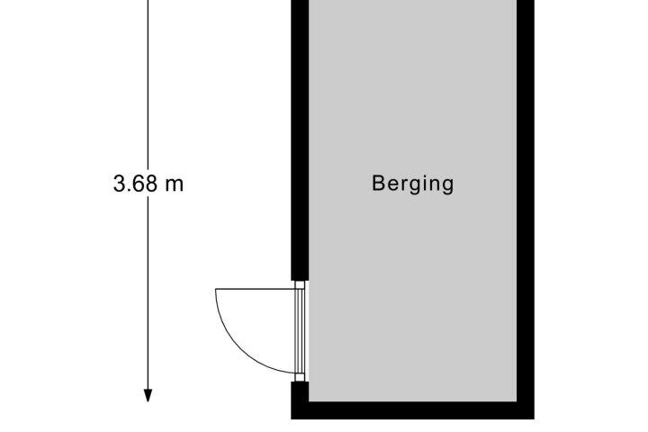 Plattegrond – Diemewei 4627, Wijchen