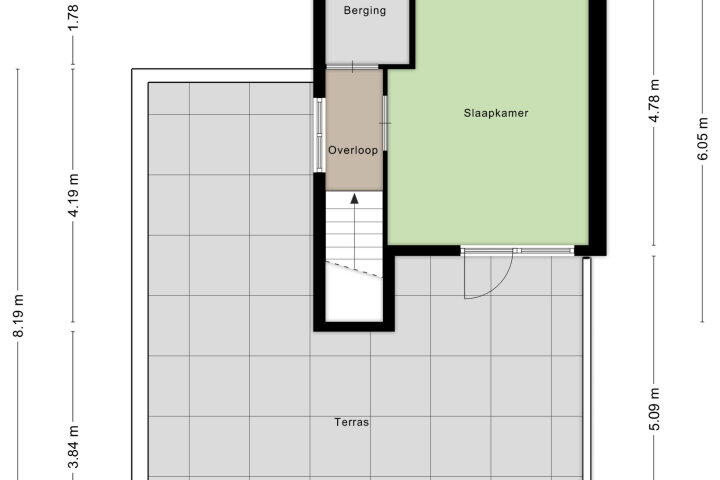 Plattegrond – Diemewei 4632, Wijchen