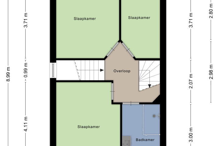 Plattegrond – Diemewei 4840, Wijchen