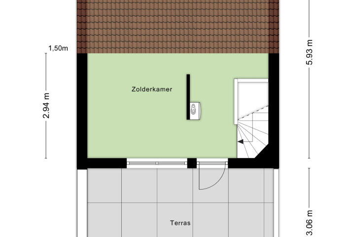 Plattegrond – Diemewei 4840, Wijchen