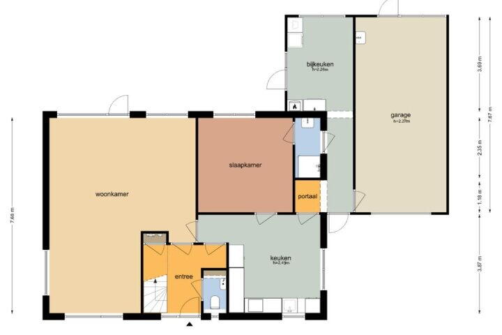 Plattegrond – Diepsloot 4, Vries