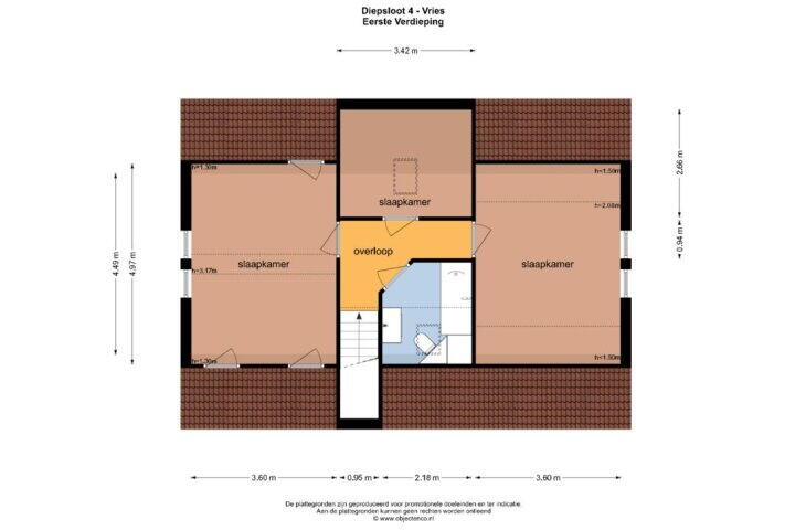 Plattegrond – Diepsloot 4, Vries