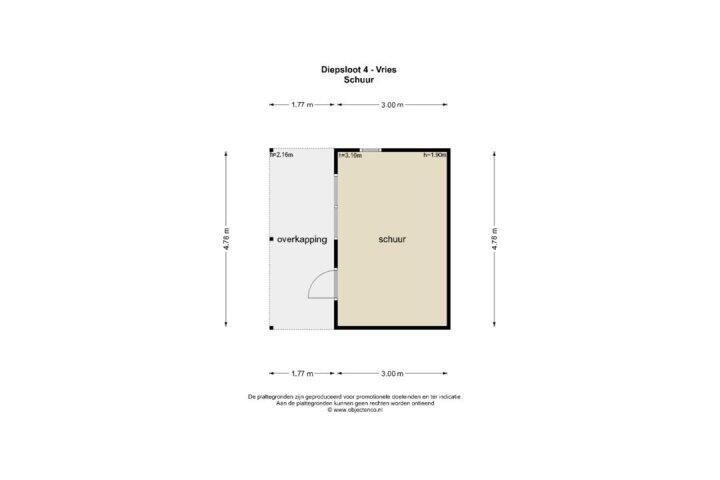 Plattegrond – Diepsloot 4, Vries