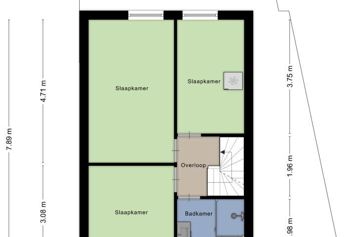Plattegrond – Diepvoorde 1117, Wijchen
