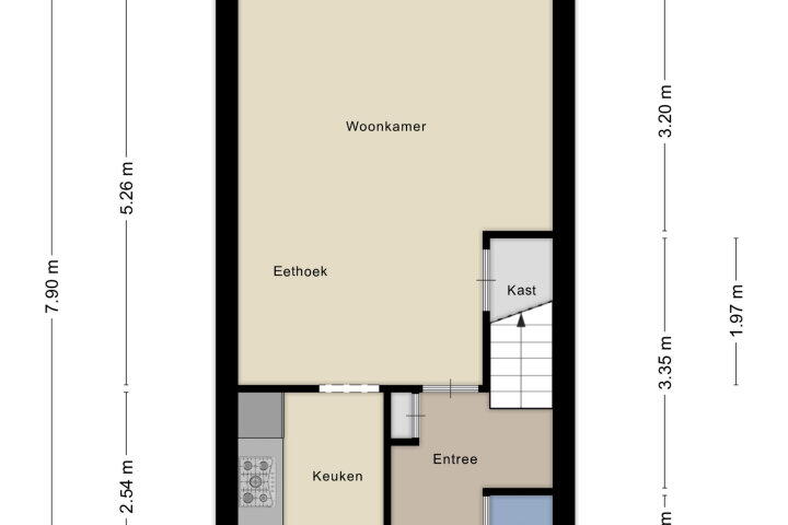 Plattegrond – Diepvoorde 2919, Wijchen