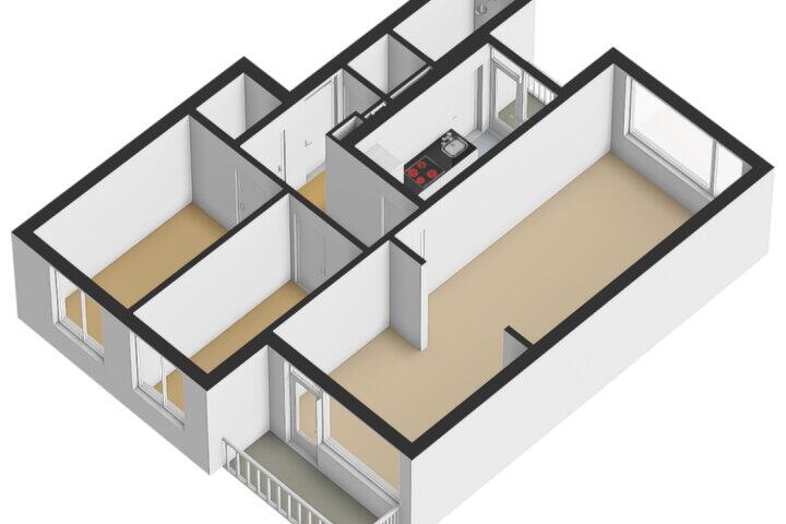 Plattegrond – Dierenriemstraat 167, Groningen