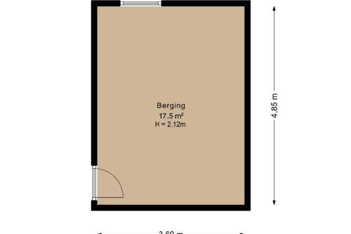 Plattegrond – Dierenriemstraat 167, Groningen