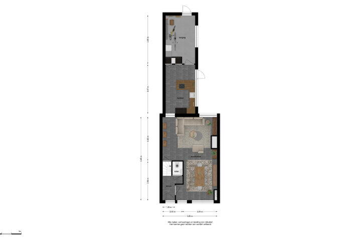 Plattegrond – Dijklaan 23, Breda