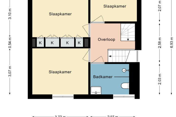Plattegrond – Dijkstraat 38, Voerendaal