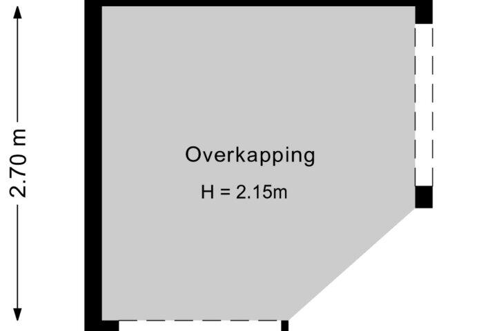 Plattegrond – Dikkesteenweg 30, Havelte