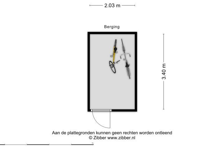 Plattegrond – Dillenburgstraat 114, Breda