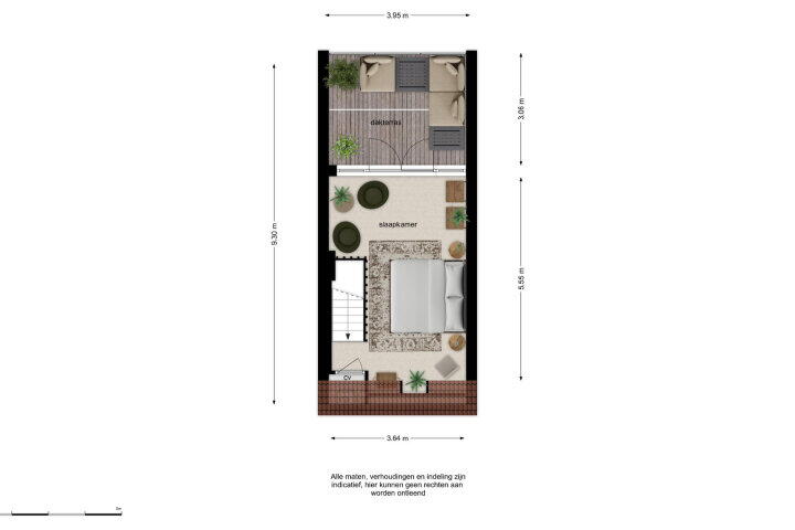 Plattegrond – Dillenburgstraat 37, Breda