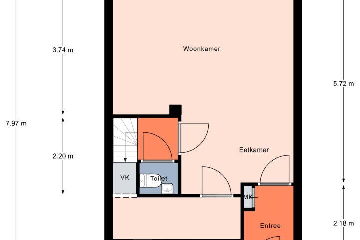 Plattegrond – Dinkel 15, Heerhugowaard