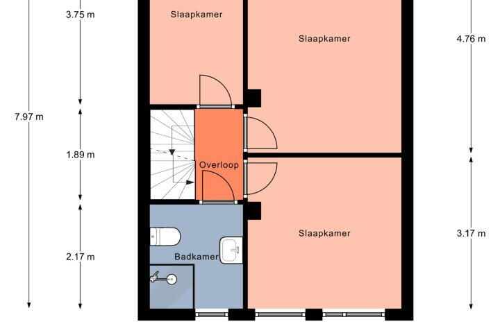 Plattegrond – Dinkel 15, Heerhugowaard