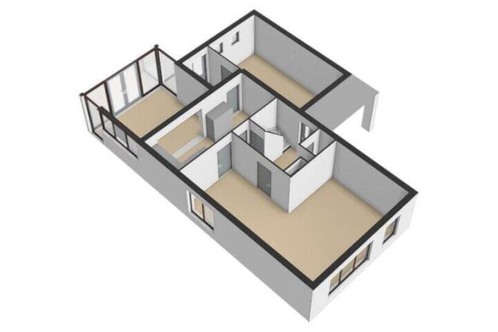 Plattegrond – Dionisiusstraat 15, Oirlo