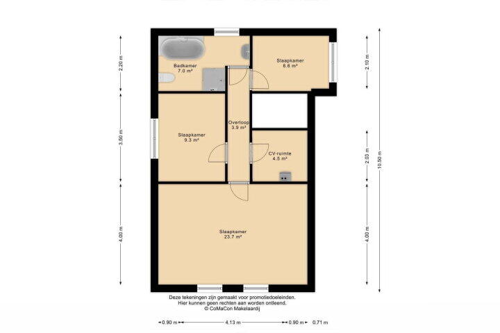 Plattegrond – Dionisiusstraat 15, Oirlo