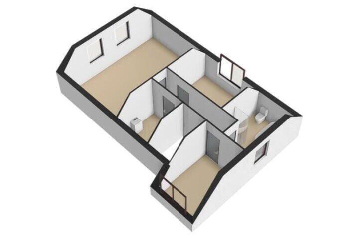 Plattegrond – Dionisiusstraat 15, Oirlo