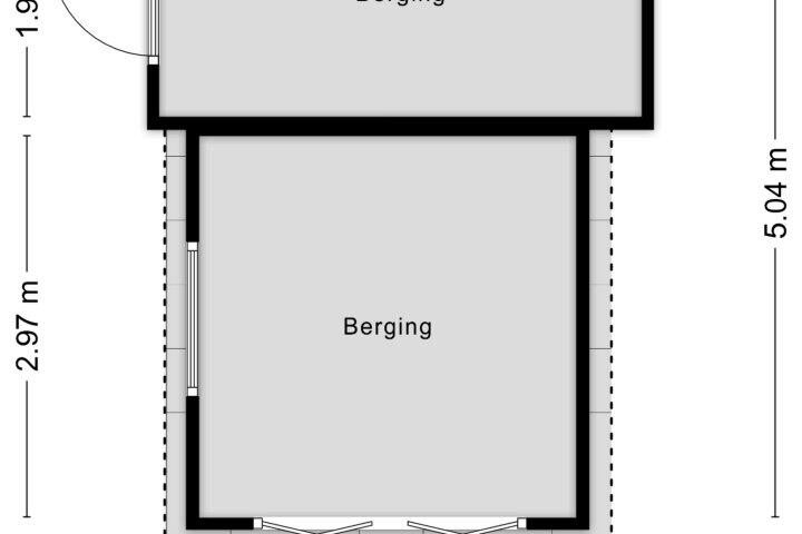 Plattegrond – Doctor Schaepmanlaan 1 C, Roosendaal
