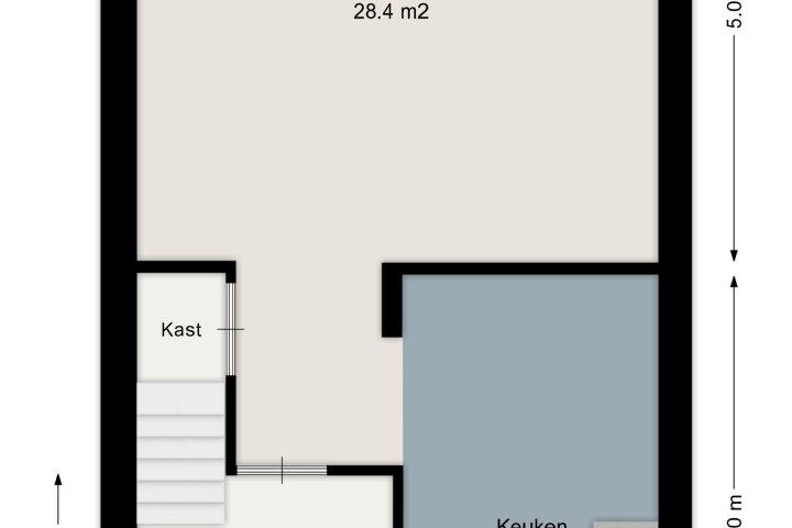 Plattegrond – Doevenkamp 50, Assen