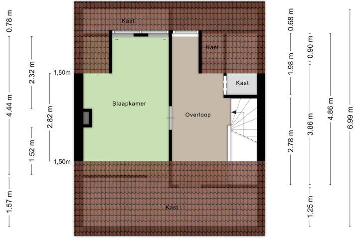 Plattegrond – Dokter Hamburgerlaan 10, Boskoop