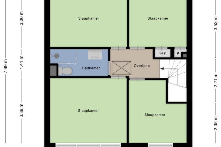 Plan – Dokter van Kleefstraat 8, Maastricht