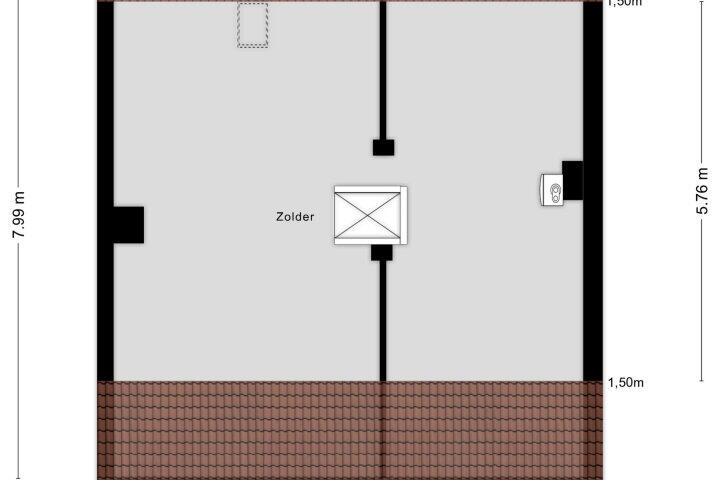 Plan – Dokter van Kleefstraat 8, Maastricht