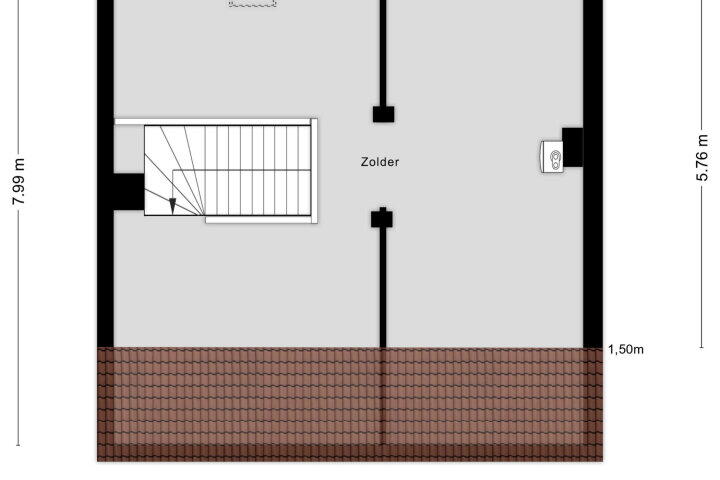 Plan – Dokter van Kleefstraat 8, Maastricht