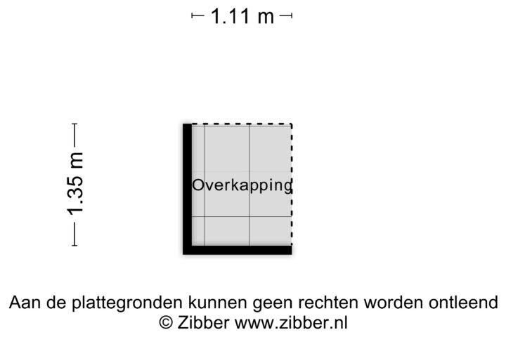 Plattegrond – Dolomietdijk 5, Roosendaal
