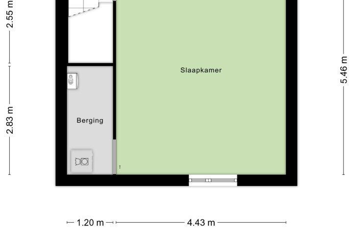 Plattegrond – Dolomieten 18, Assendelft