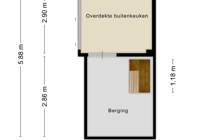 Plattegrond – Dolomieten 18, Assendelft