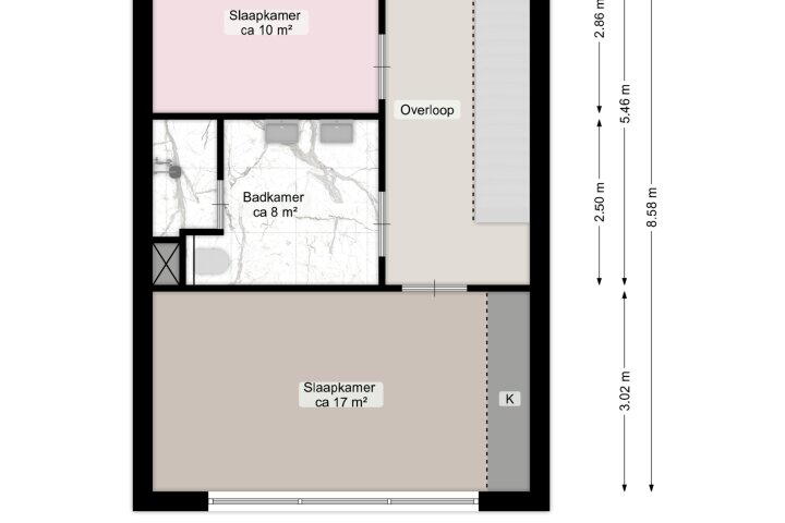 Plan – Dolomietstraat 50, Groningen