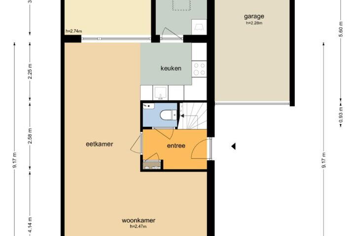 Plan – Domela Nieuwenhuisstraat 42, Appelscha